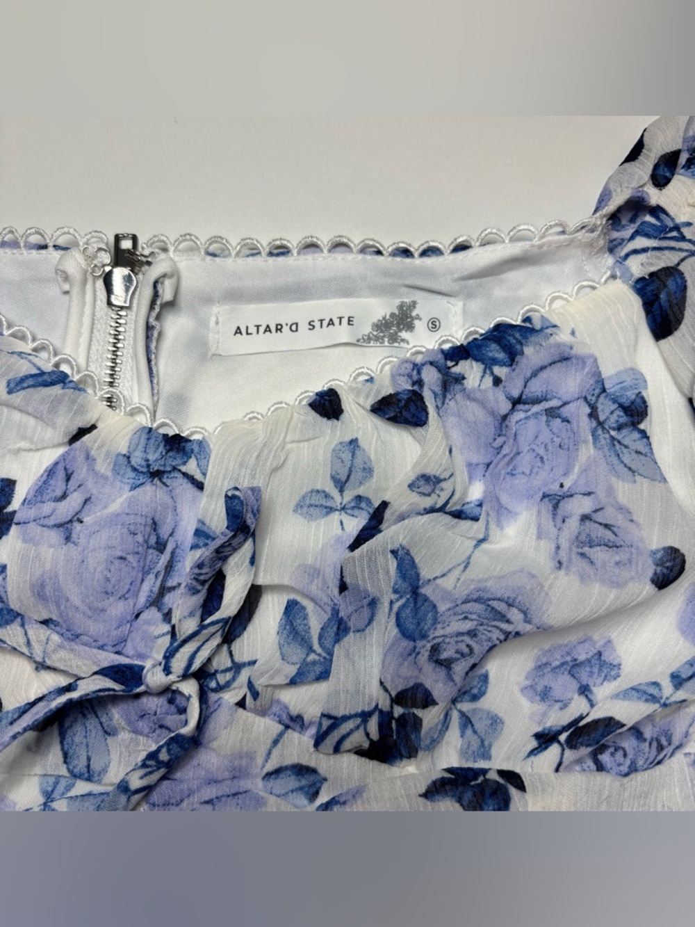Altar'd State Mia Tiered Floral Mini Dress NWT Sizes S and M available - Picture 14 of 16